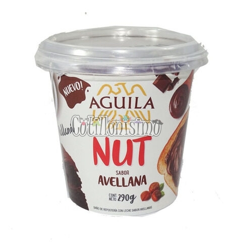 Relleno Untable Aguila NUT Sabor AVELLANA 290 gr